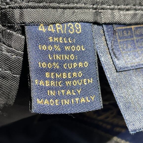 Brooks Brothers 1818 Madison Suit Gray Estrato Trabaldo Wool 44R/Waist 34 X 28 - Picture 8 of 16